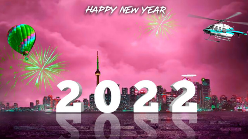 2022 CB PicsArt Photoshop Happy New Year Background HD