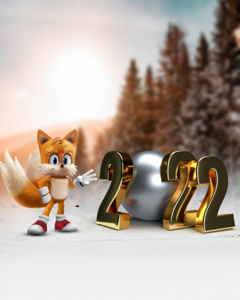 2022 Happy New Year Background CB Photoshop Edit