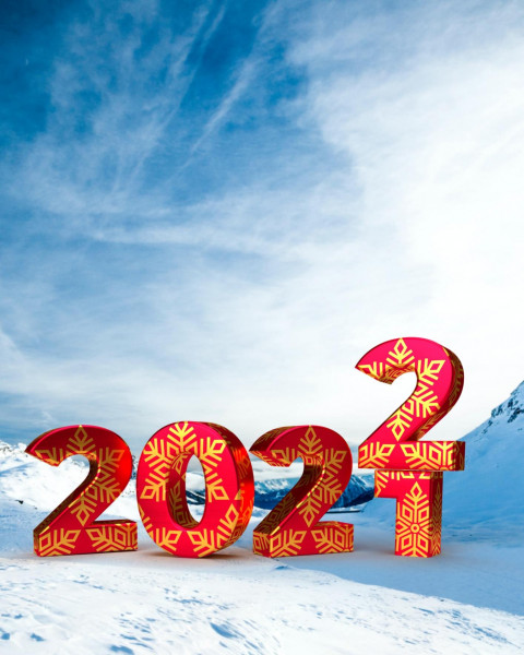 2022 Happy New Year Background CB Photoshop Editing