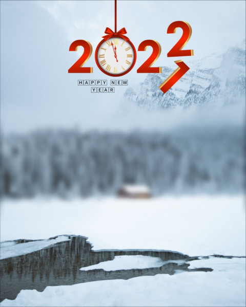 2022 Happy New Year Background CB Picsart Editing