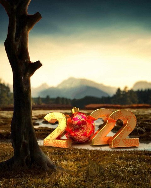 2022 Happy New Year CB PicsArt Background HD