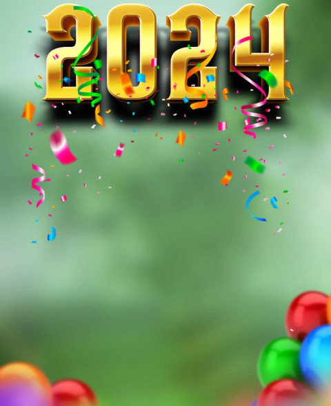 2024 New Year CB Editing Background Download Free