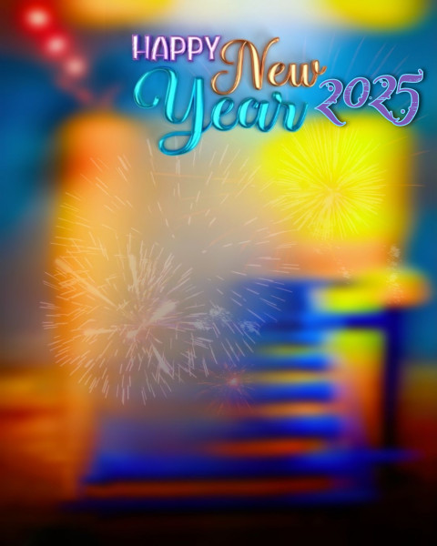 2025 New Year Background Hd For Cb Editing