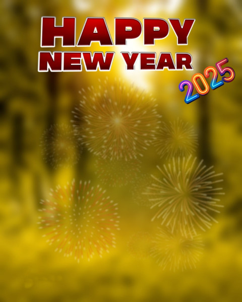 2025 New Year Hd Editing Background Download Free