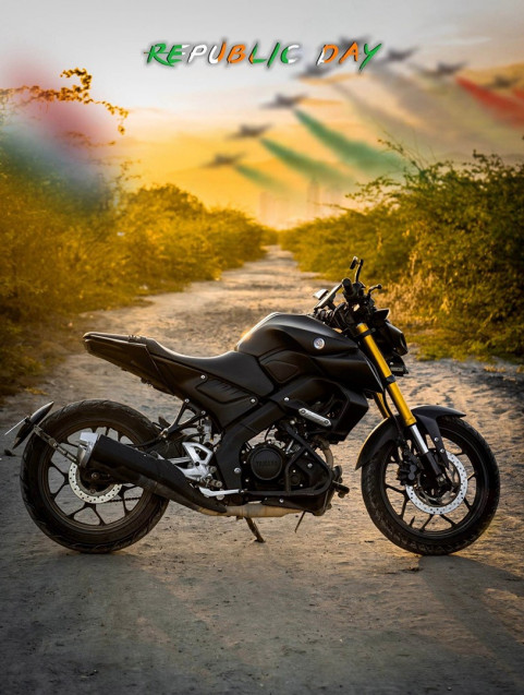 26 January Editing CB Background With Bike For Photoshop & PicsArt