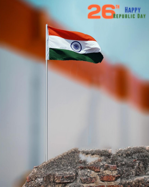 26 January Republic Day Editing Background For Photoshop HD