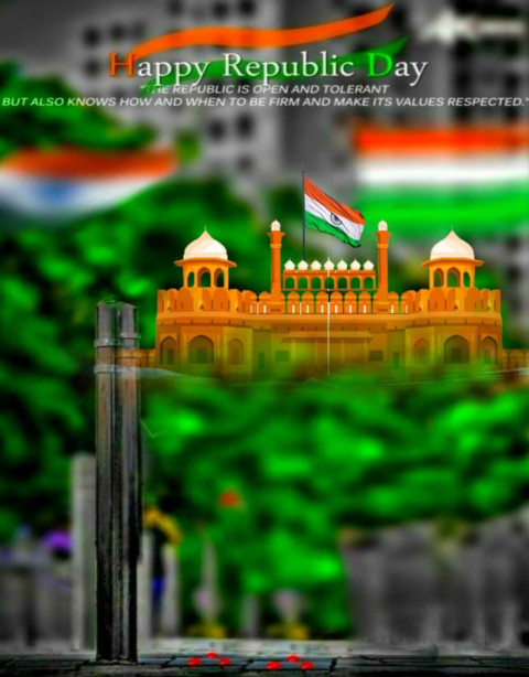 26 January Republic Day Photoshop Editing Background Full HD
