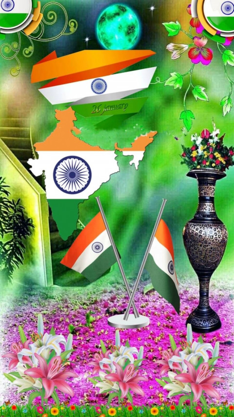 26 January Republic Day Wallpaper For Mobile Background HD