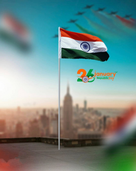 26th January Background HD For Cb Picsart Editing With Tiranga