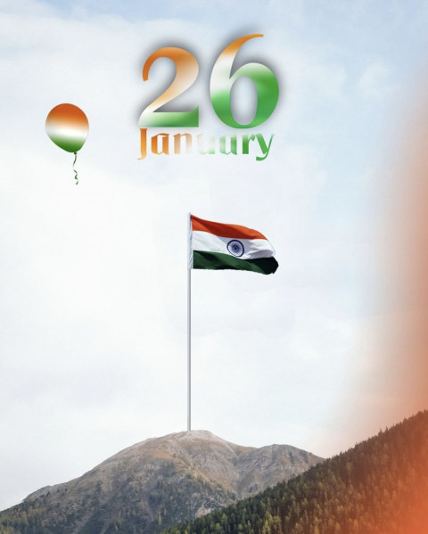 26th January Picsart Editing Background HD For Photoshop Flag