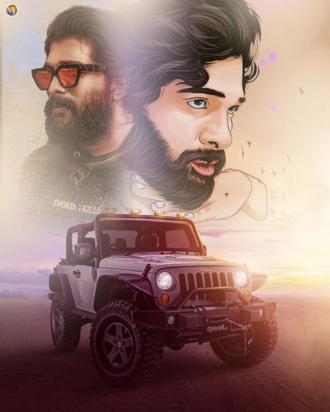 Allu Arjun CB PicsArt Editing Background HD For Mj Editx