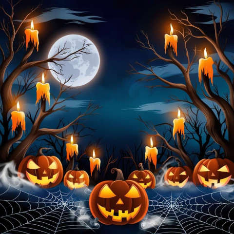 Animated Halloween Background images for videos