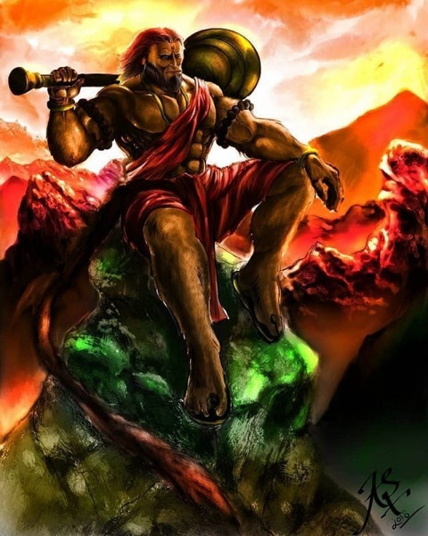 Bajrang Wali Hanuman Wallpaper For Mobile Pictures HD