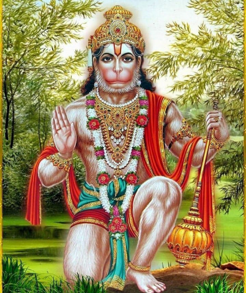 Bajrangbali Bhagwan Photo HD Wallpaper For Mobile Screen Images