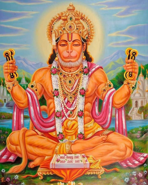 Bajrangbali Bhagwan Photo HD Wallpaper For Mobile Screen Images