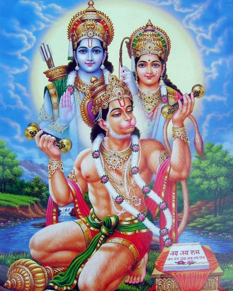 Bajrangbali Bhagwan Photo HD Wallpaper For Mobile Screen Images