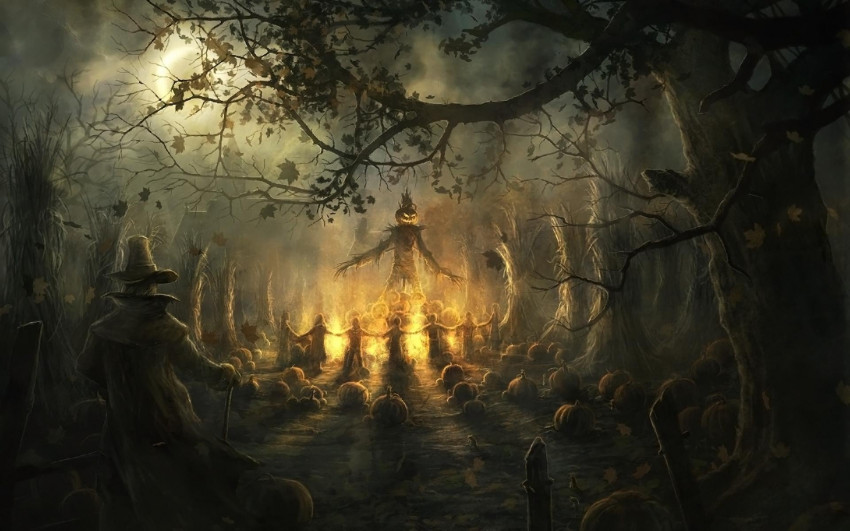 Bat Halloween Wallpaper Background Full HD