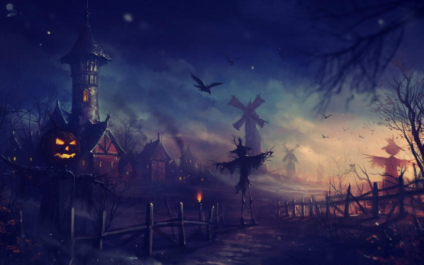 Bat Halloween Wallpaper Background Full HD