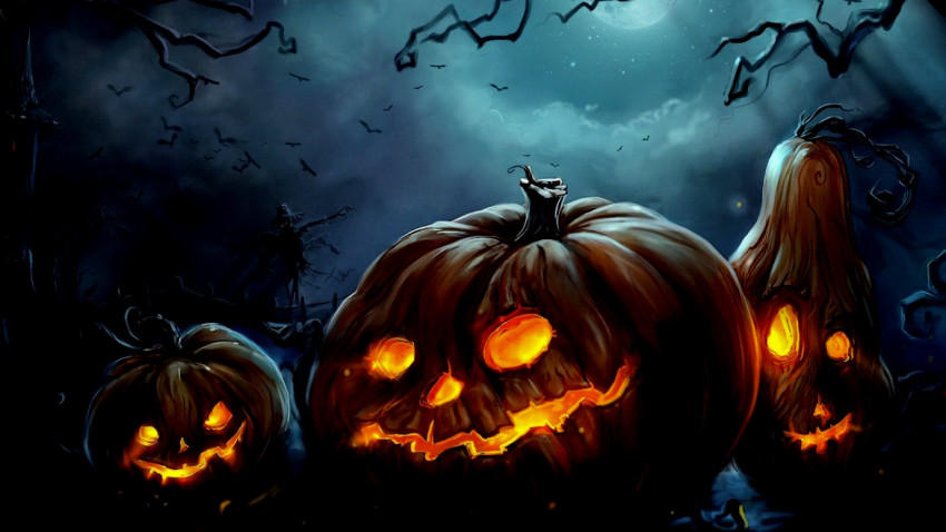 Bat Halloween Wallpaper Background Full HD