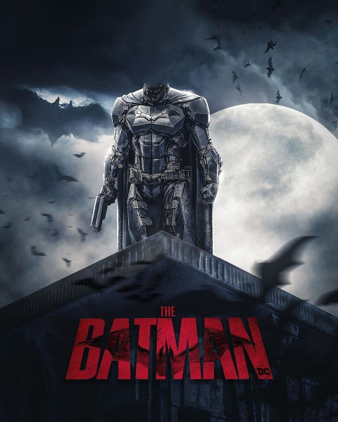 Batman Movie Poster Background For Sony Jackson Editing