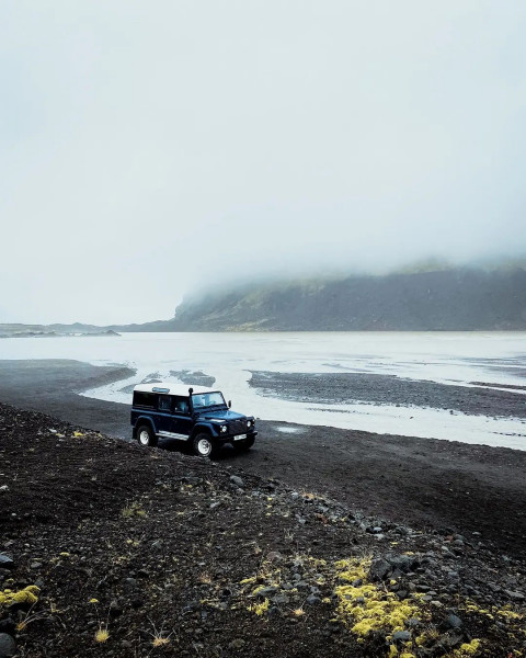 Beach With Car Photo Editing CB BAckground HD