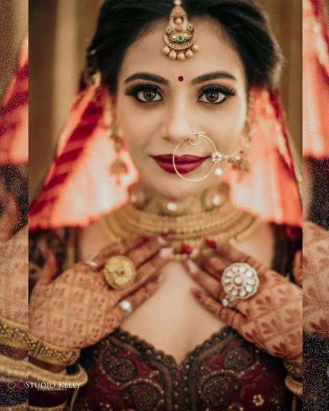 Beautiful Indian Wedding Girl Photoshoot Ideas Pics