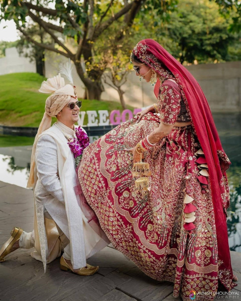 Beautiful Indian Wedding Girl Photoshoot Ideas Pics