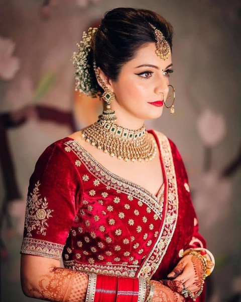 Beautiful Wedding Jewellery Photoshoot For Girls