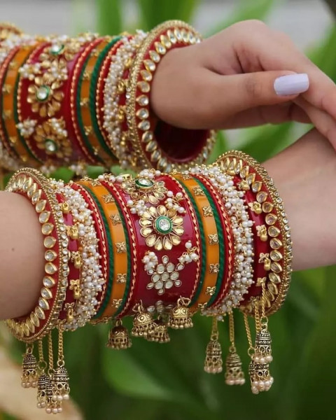 Beautiful Wedding Jewellery Photoshoot For Girls