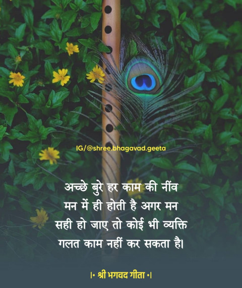 Bhagavad Gita Struggle Motivational Quotes Photo Ultra