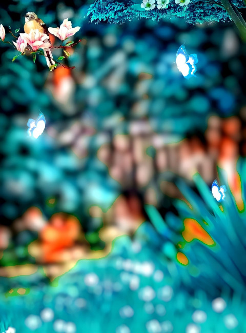 Bird PicsArt Editing New Background Download Full HD