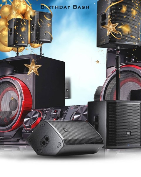 Birthday Bash Picsart Edit Full HD Background