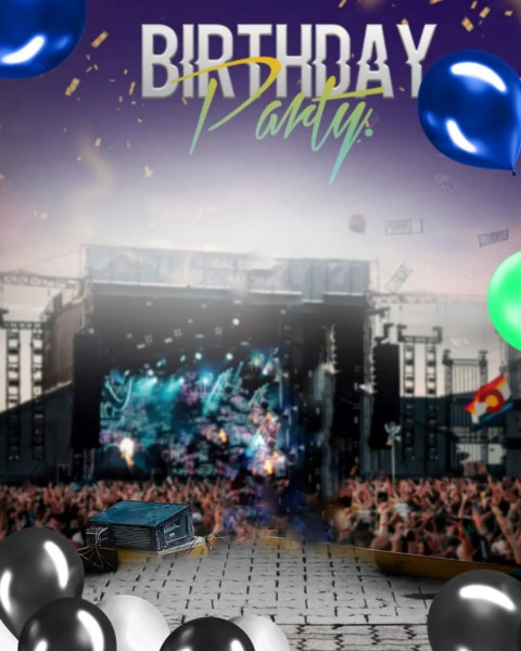 Birthday CB Photoshop Editing Background Full HD