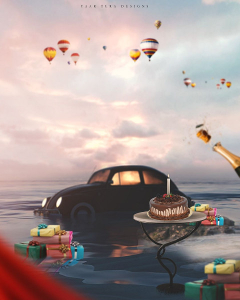 Birthday CB PicsArt Photo Editing Background