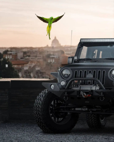 Black Jeep Photo Editing PicsArt Background Full HD