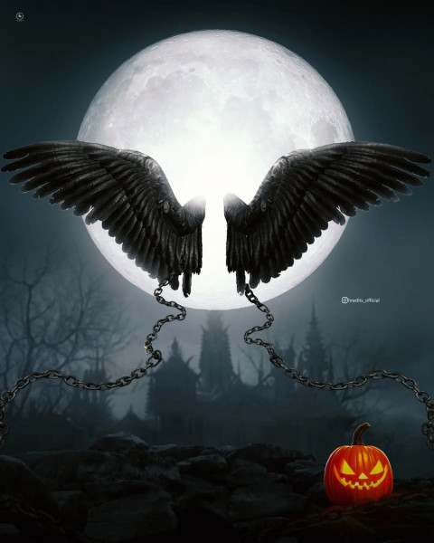 Black Wing Photo Editing New PicsArt Background HD