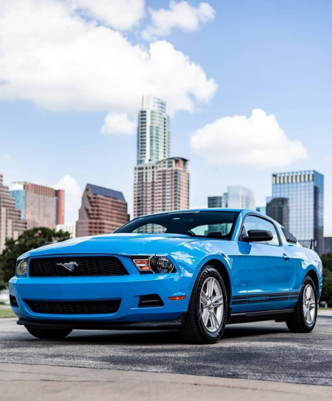 Blue Car PicsArt Editing Background Download HD