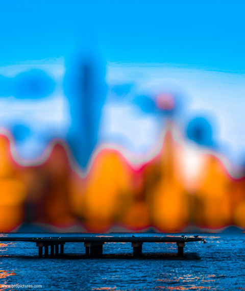 Blue Snapseed Blur Editing Background Download