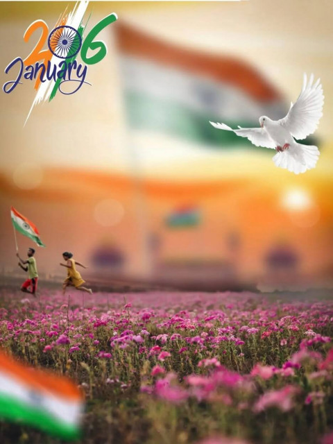 Blur 26 January Background HD For PicsArt With Bird