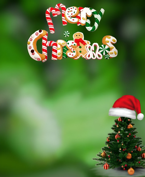 Blur Merry Christmas Background HD For Editing Photo Free Images 3
