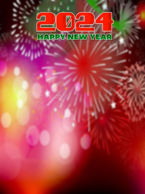 Blur New Year Background 2024 For Snapseed Photo Editing