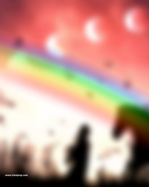 Blur Rainbow CB Photo Editing HD Background Download
