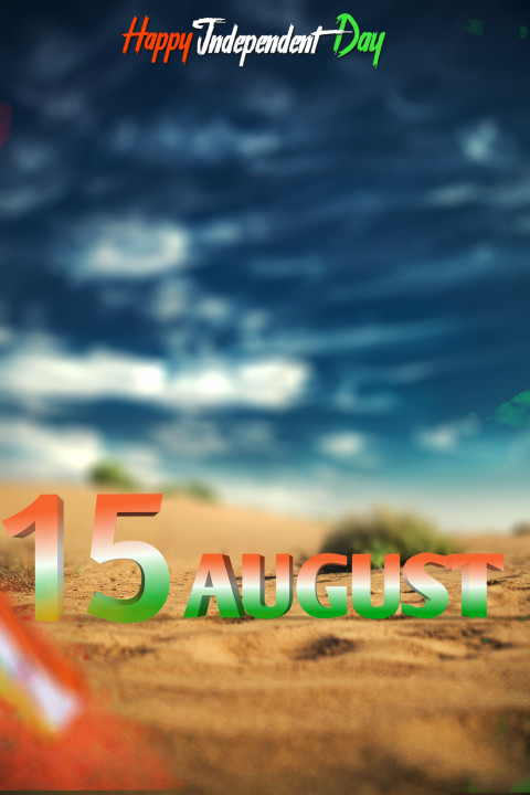Blurred CB Picsart 15 August Tiranga Editing Background Full HD