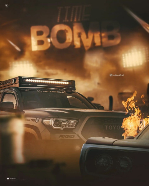 Bomb Movie Poster Editing HD Background For CB Picsart Photo
