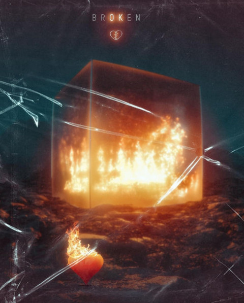 Broken Heart Photo Editing Background Download Free