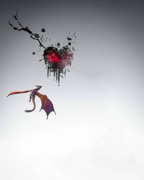 Broken Heart Picsart Background For Editing