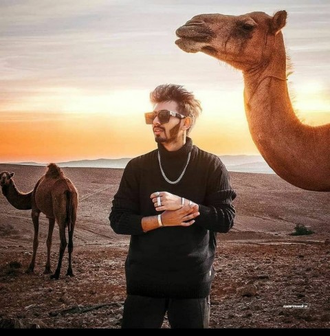Camel With Stylish Pose Ideas For Boys