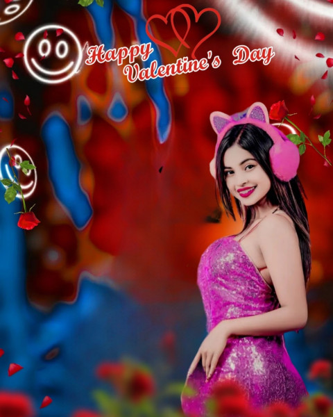 CB Valentine Day Editing Background download