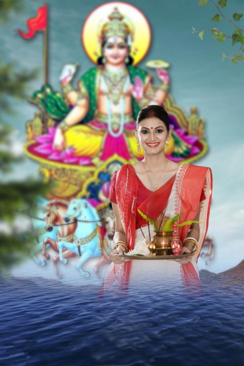 Chhath Puja Editing Background Download HD Picsart Cb