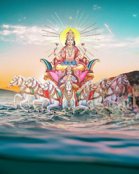 Chhath Puja Photo Editing Background picsart Online